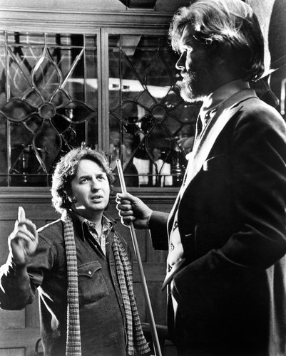 Michael Cimino and Kris Kristofferson