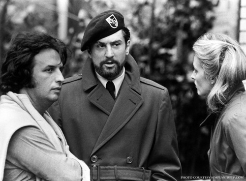 Michael Cimino with De Niro and Streep