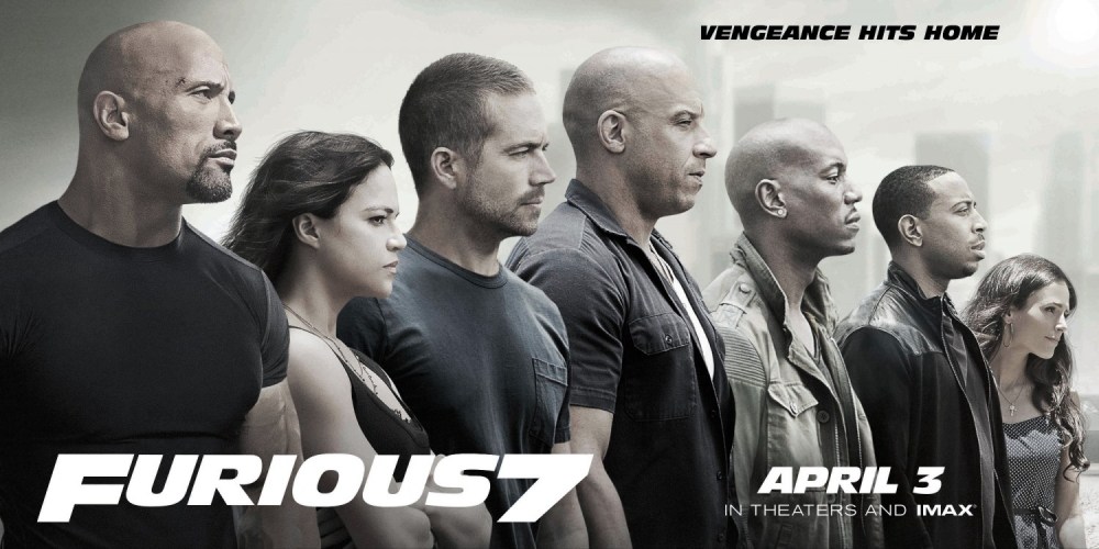 Furious 7 movie poster