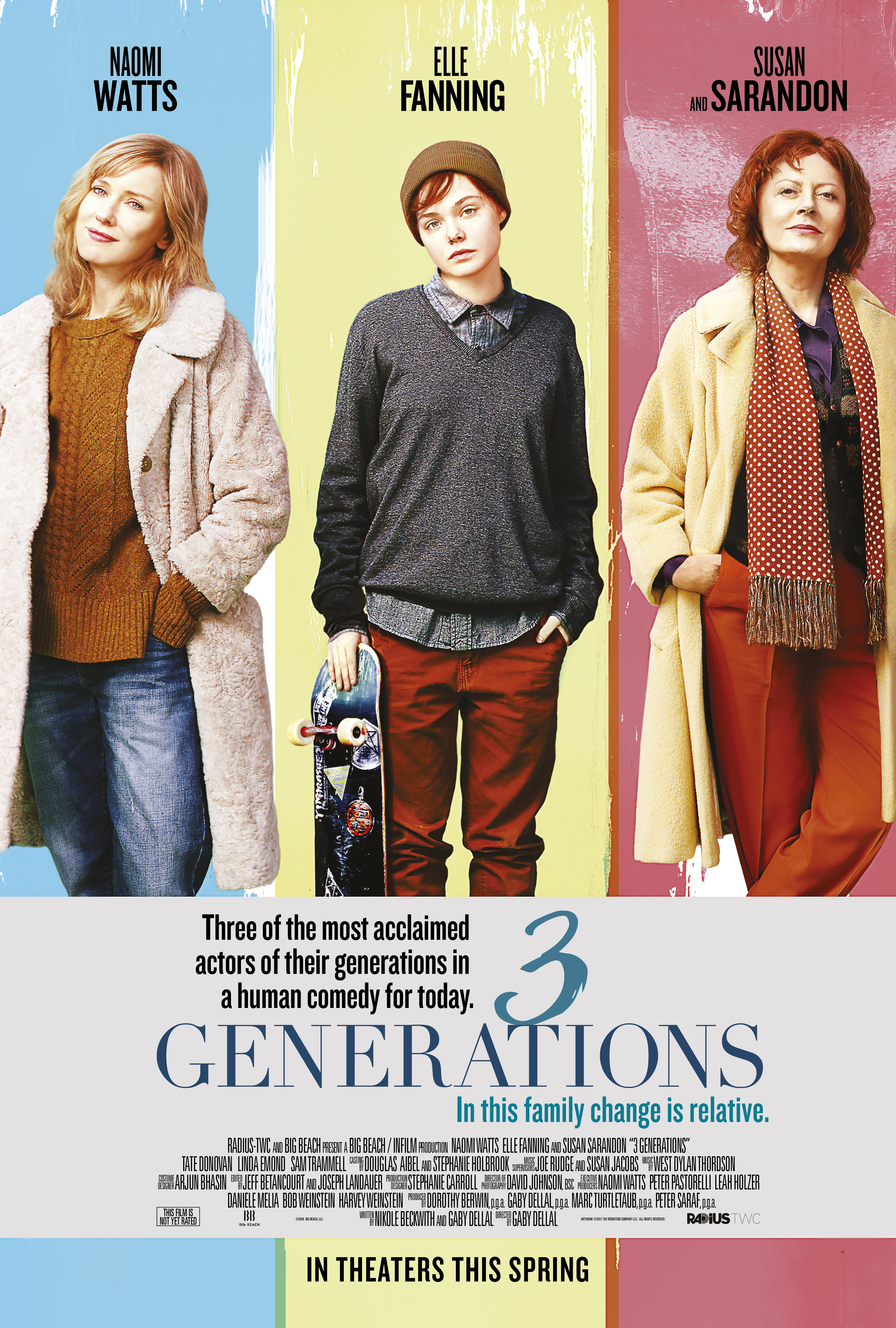 3 Generations movie poster