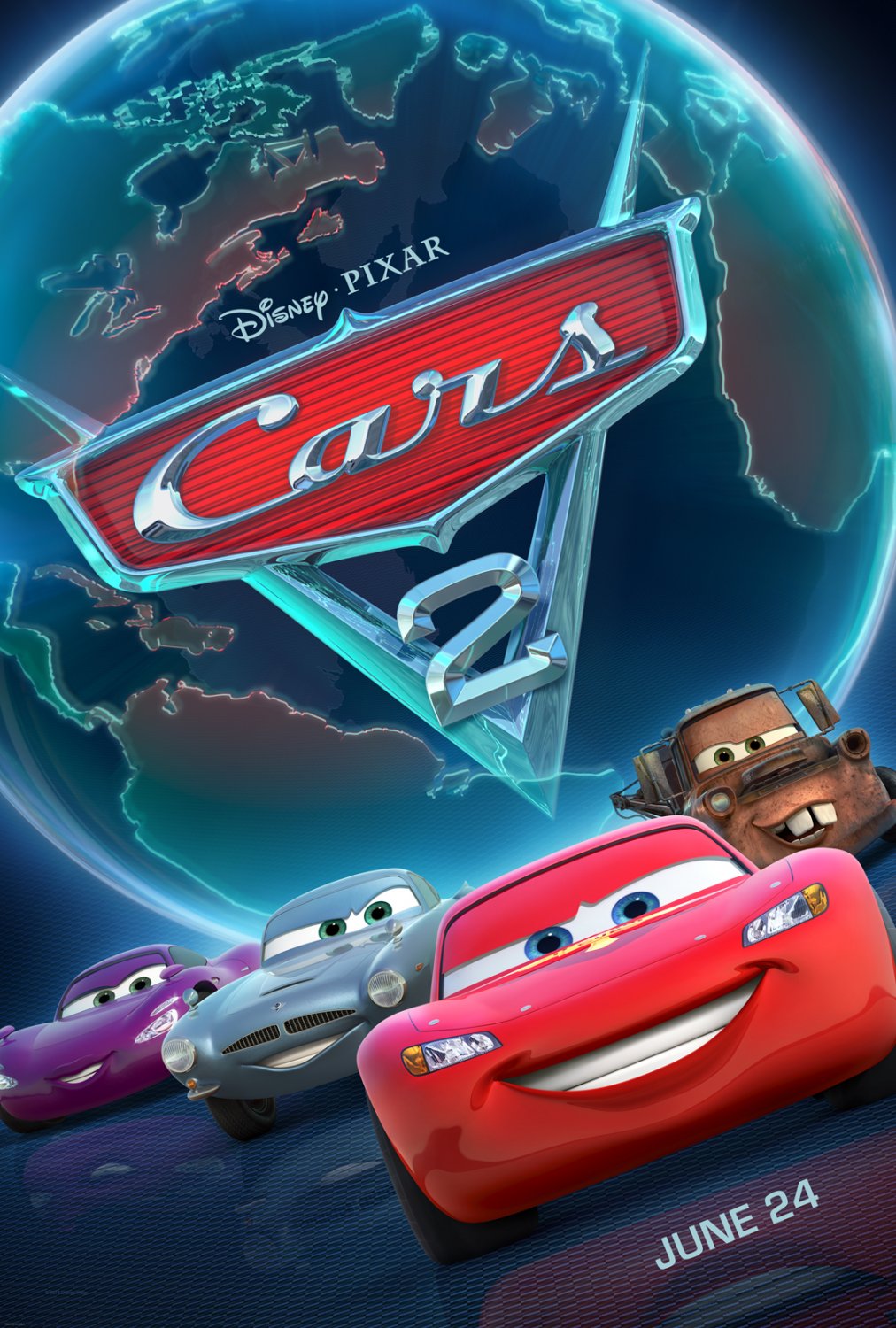 Cars 2 movie poster