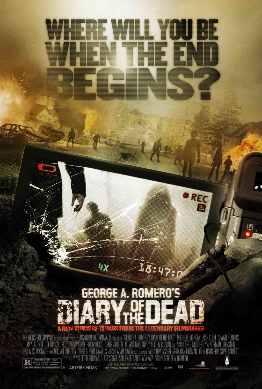 Diary of the Dead movie poster