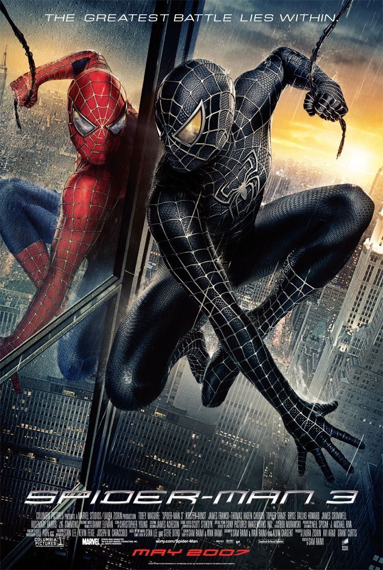 Spiderman 3 poster