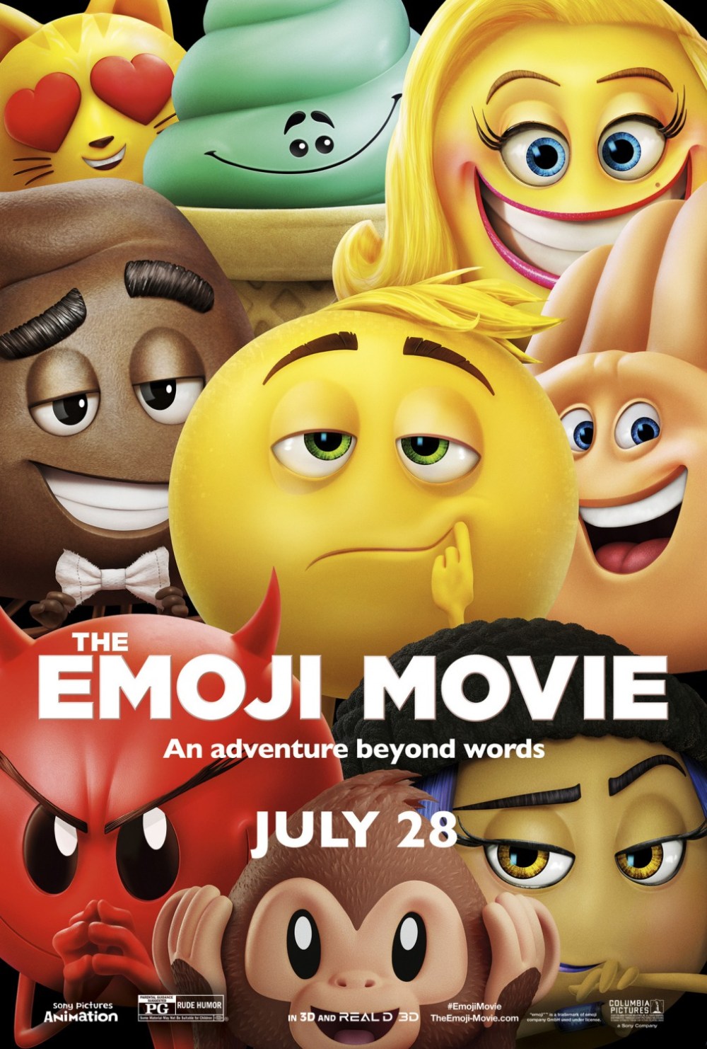 The Emoji Movie poster