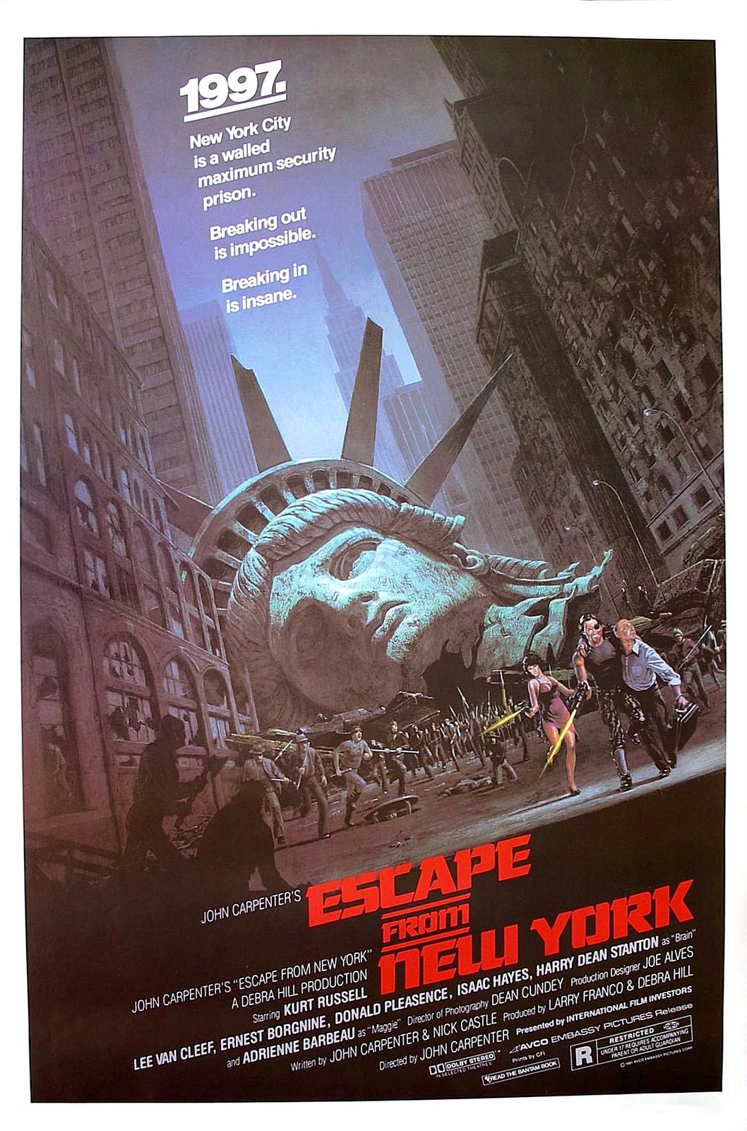 Escape from New York poster
