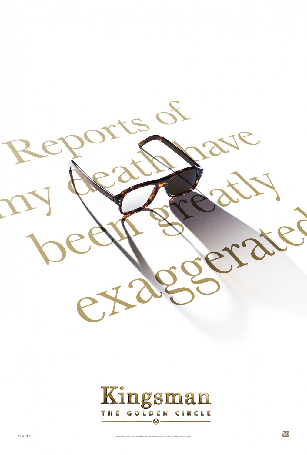 Kingsman The Golden Circle poster