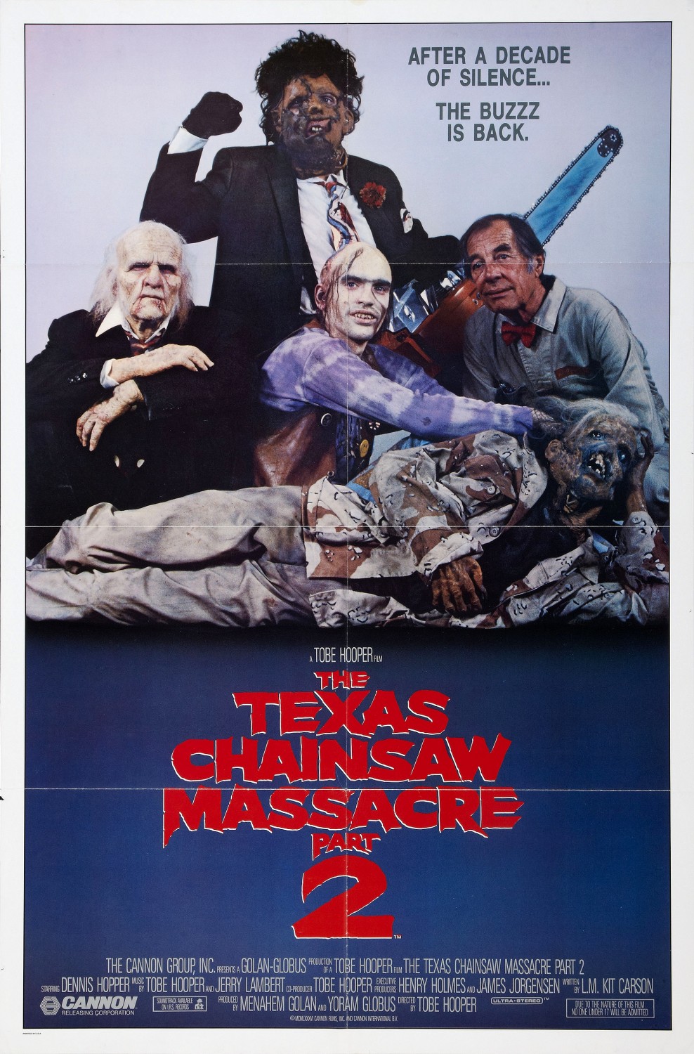 The Texas Chainsaw Massacre 2 poster