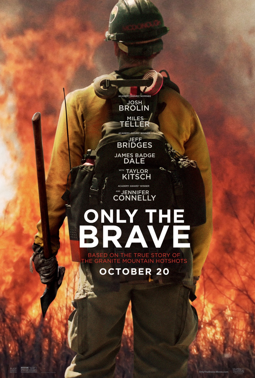 Only the Brave movie poster