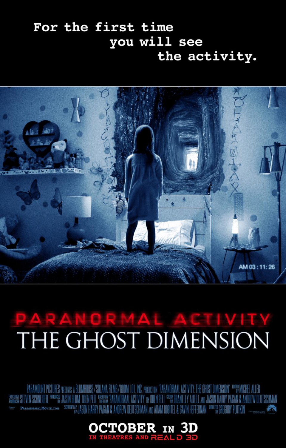 Paranormal Activity The Ghost Dimension poster