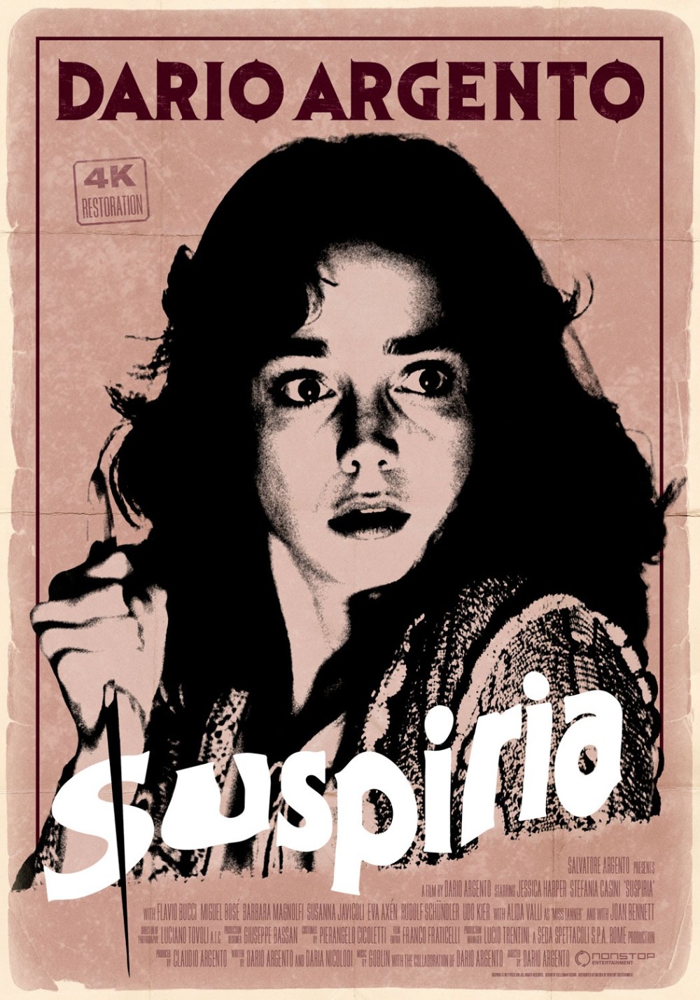Suspiria 4K restoration poster