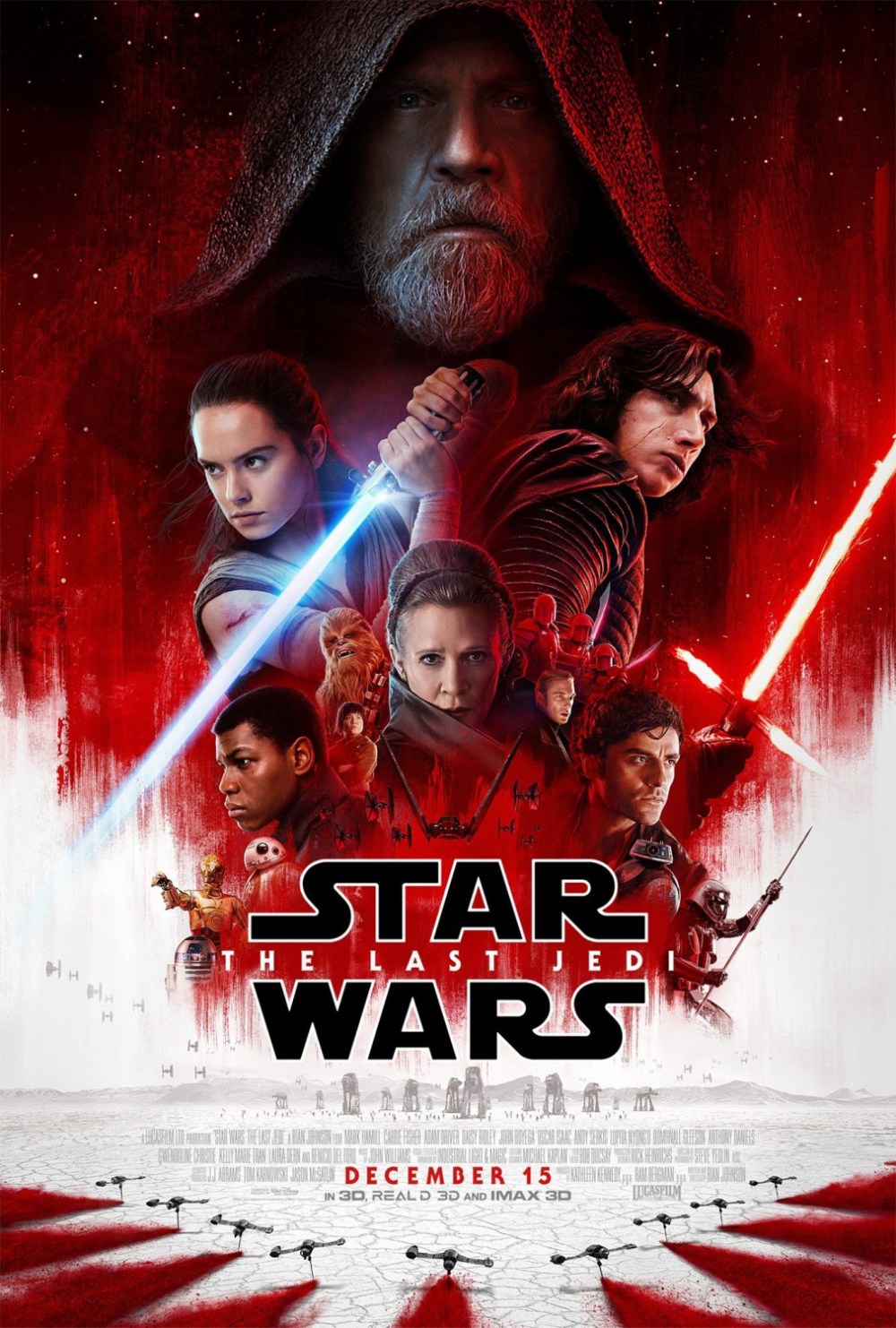 Star Wars The Last Jedi movie poster