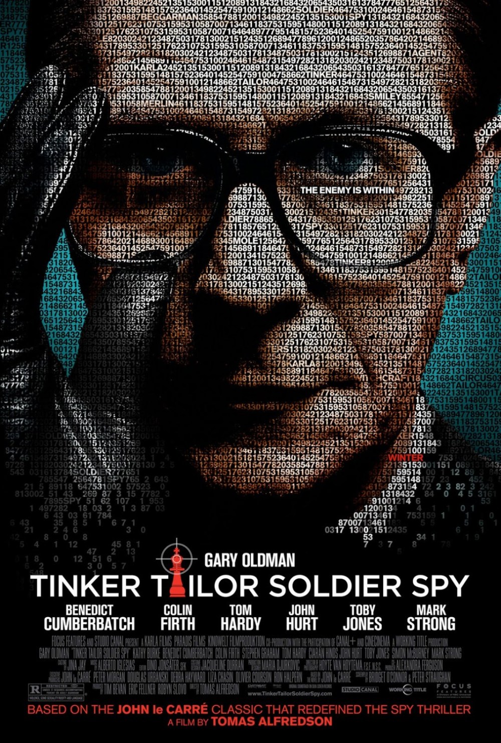 Tinker Tailor Soldier Spy movie poster
