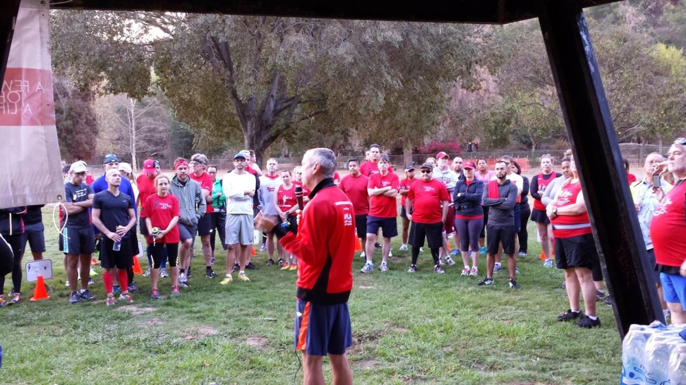 2015 LA Marathon CEO addressing the troops