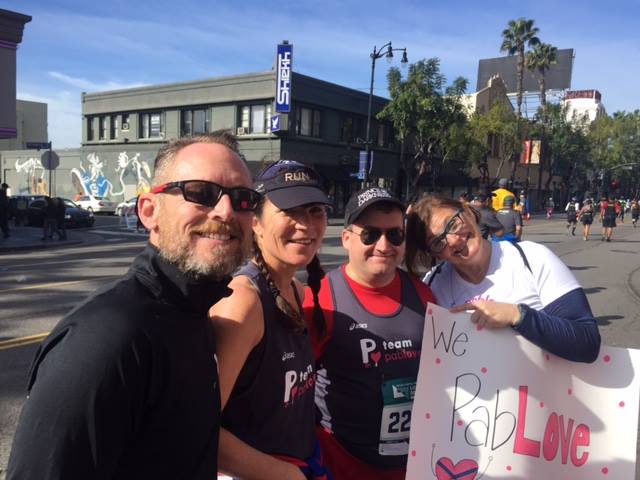 LA Marathon 2018 Kerry and Jasmine and Ben and Kat