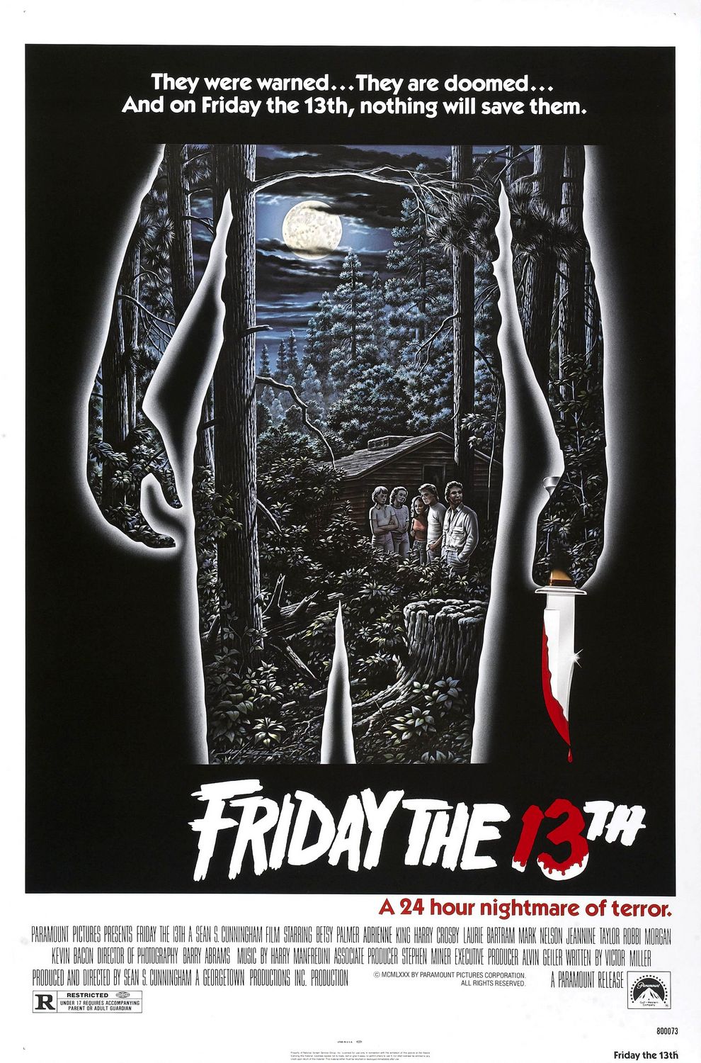 Friday the 13th movie poster