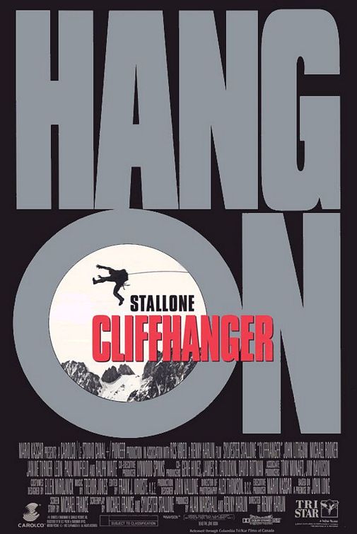 Cliffhanger teaser poster
