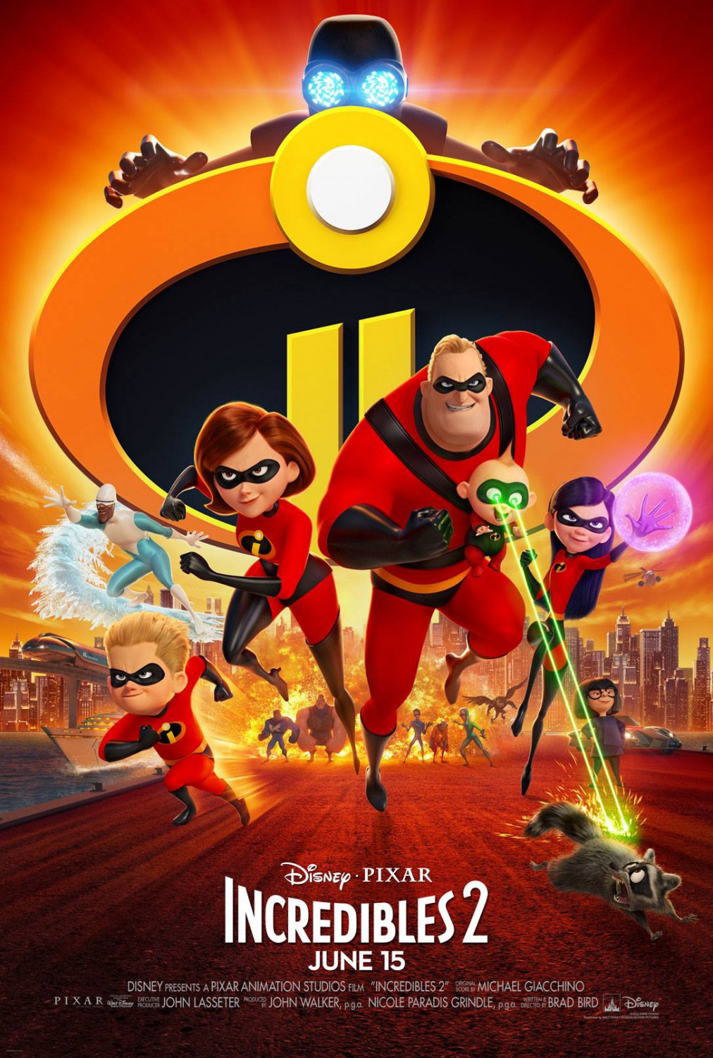 Incredibles 2 movie poster