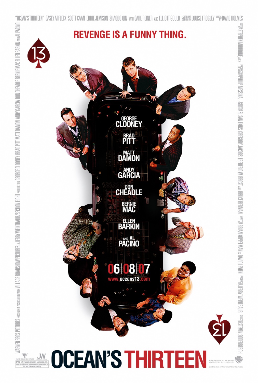 Oceans Thirteen movie poster