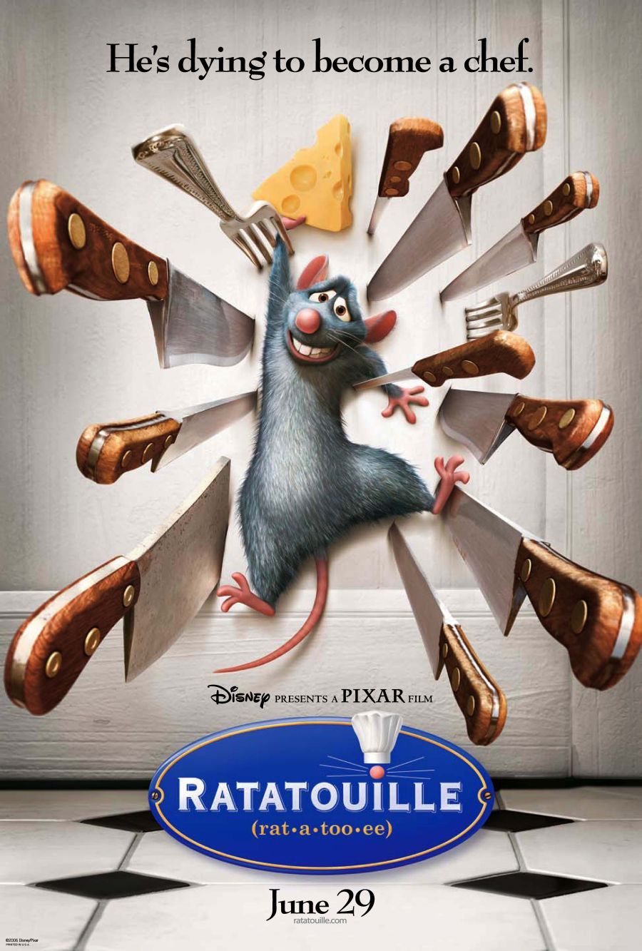 Ratatouille movie poster