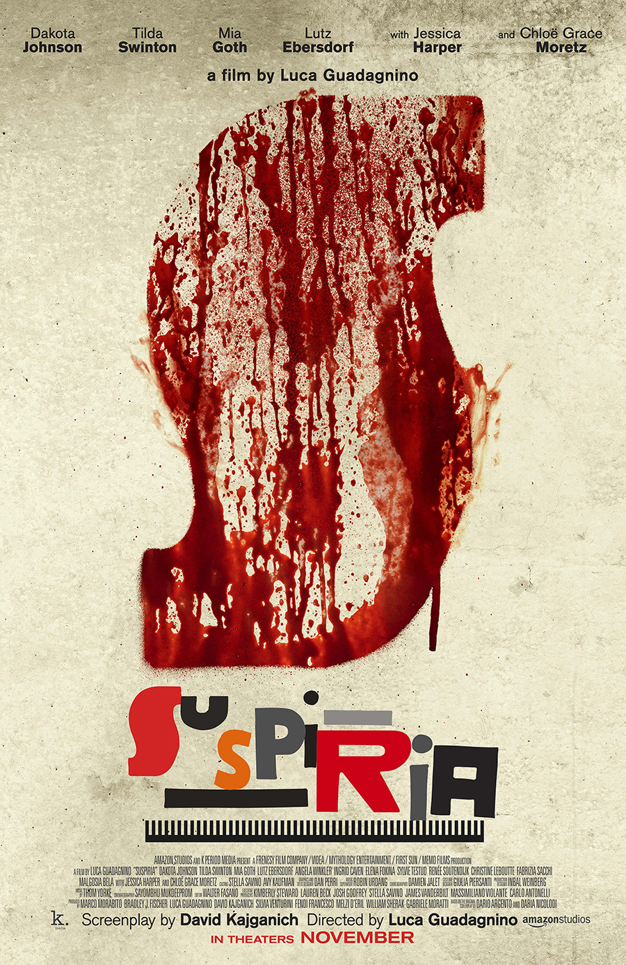 Suspiria 2018 poster