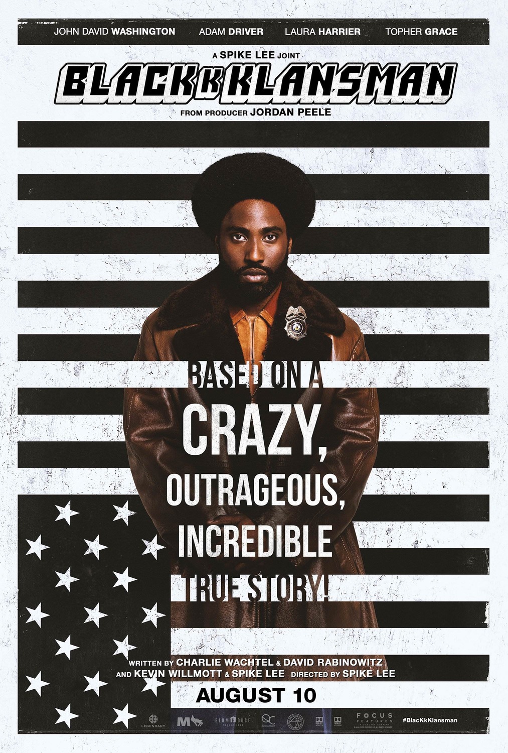 BlackkKlansman movie poster