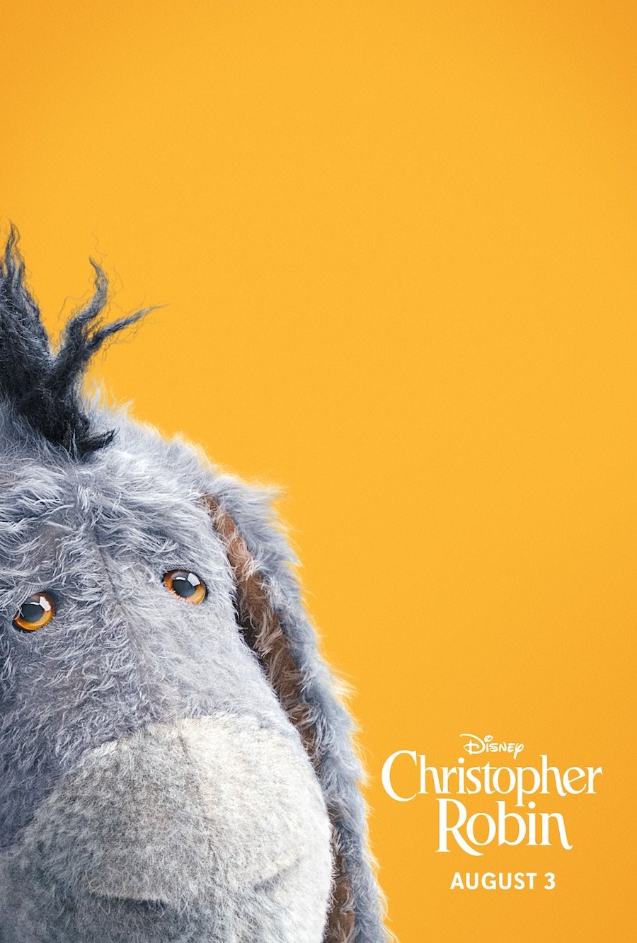 Christopher Robin Eeyore poster