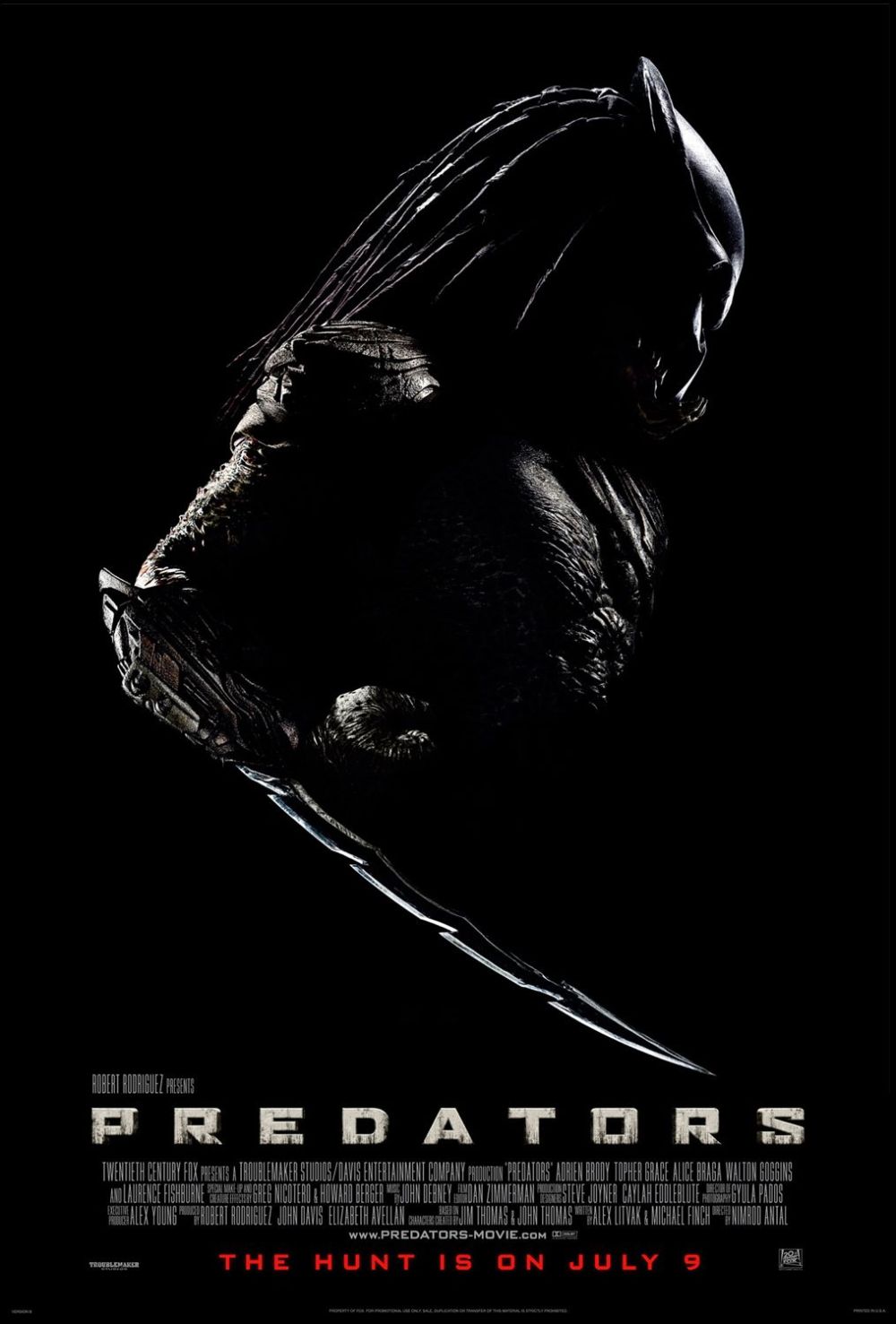Predators movie poster