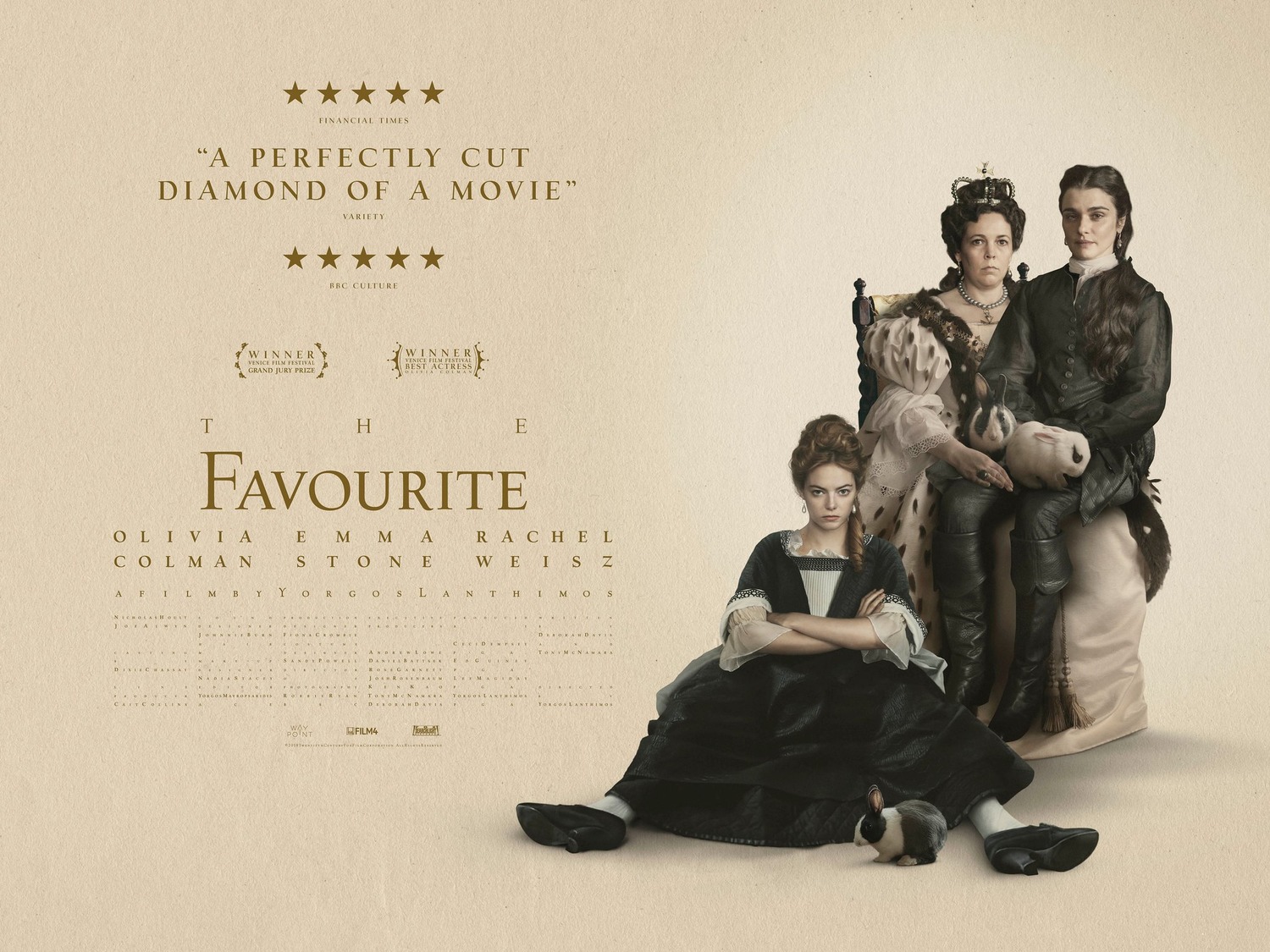 The Favourite movie poster