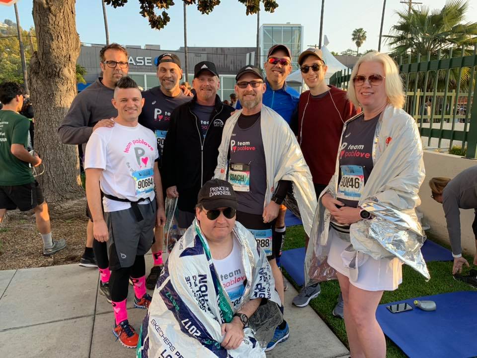 2019 LA Marathon half runners