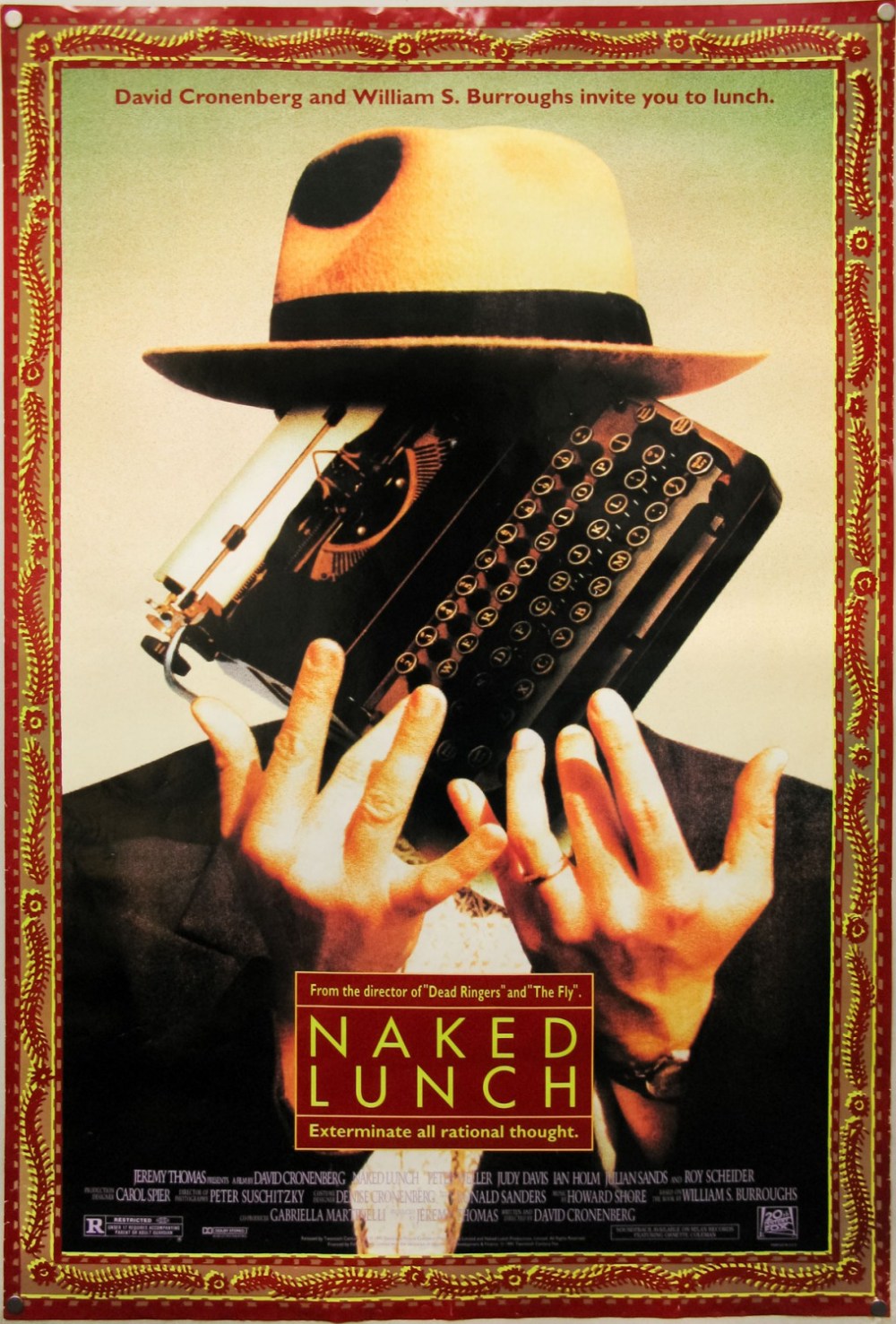Naked Lunch movie poster