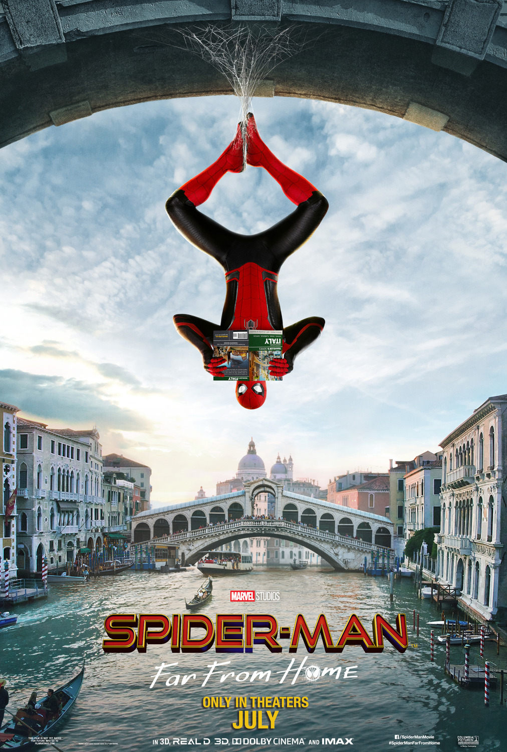 Spiderman Far From Home teaser poster
