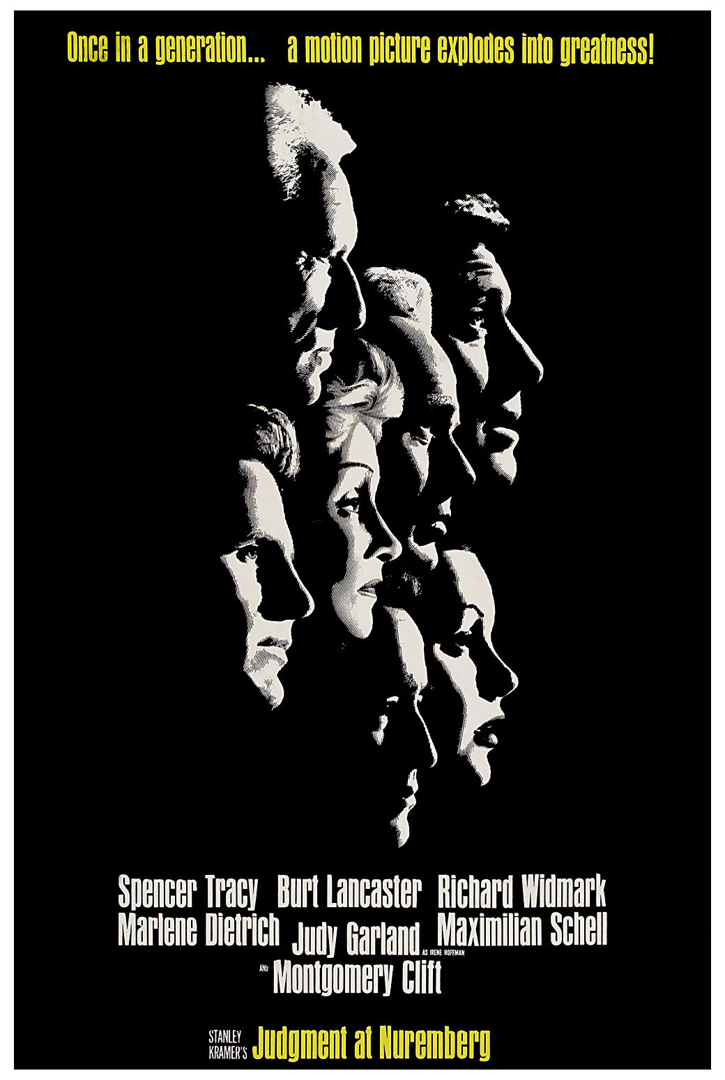 Judgment at Nuremberg movie poster