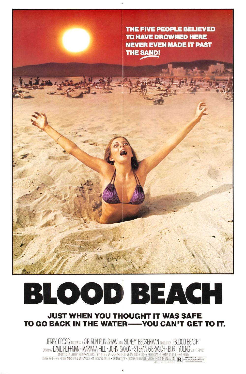 Blood Beach poster