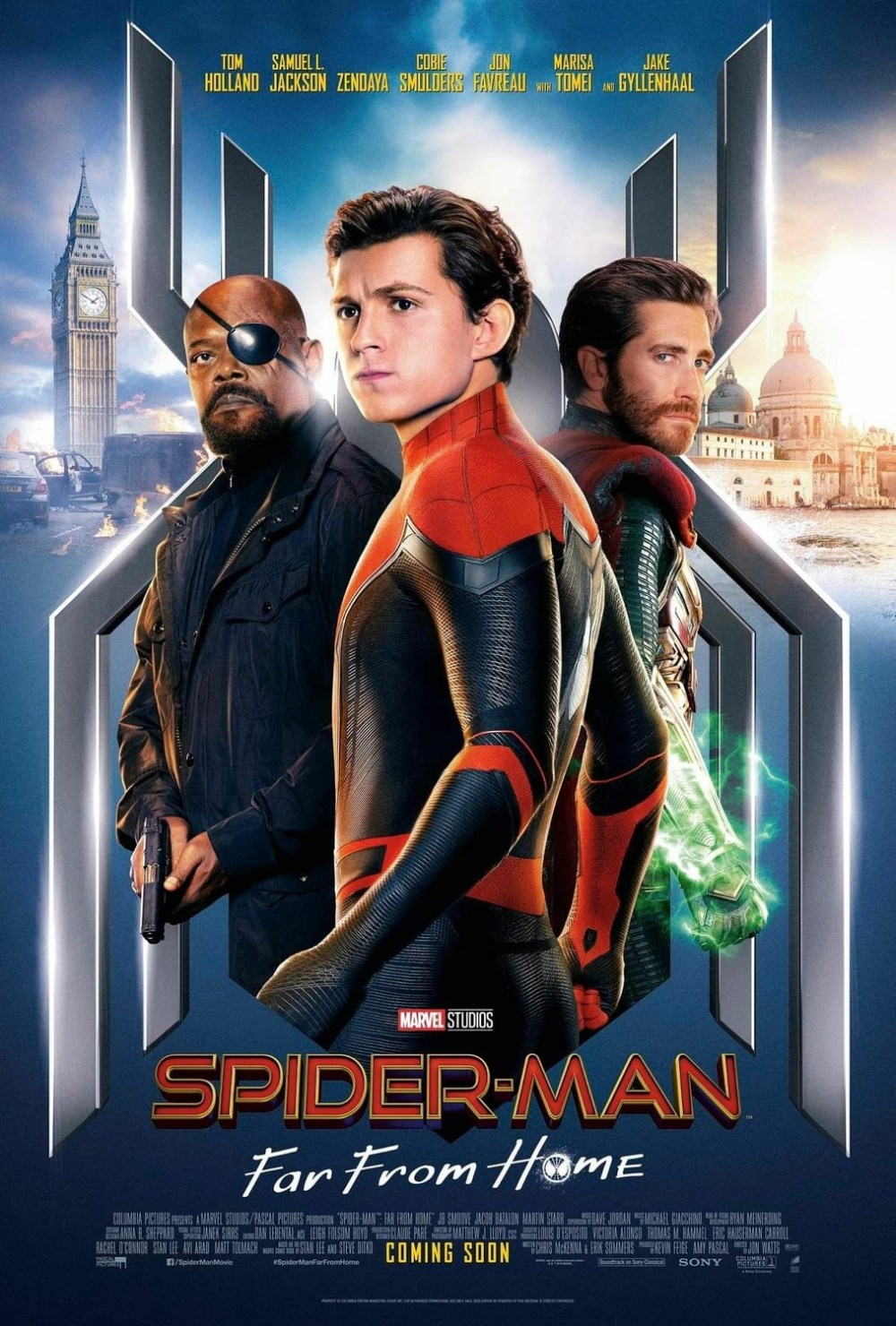 Spider Man Far From Home Theatrical Poster