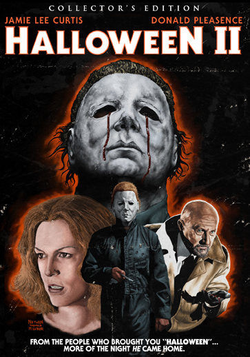 Halloween II Shout Factory blu ray cover